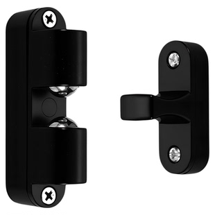 碰珠卡扣免打孔铝合金衣柜门厨柜固定门碰可调卧室房门关不紧神器