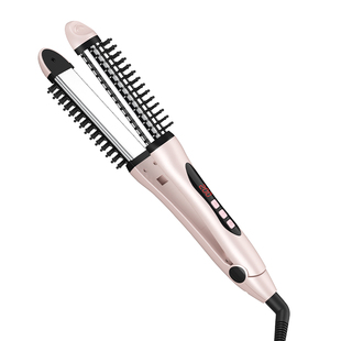 防烫卷发棒直板夹二合一负离子夹板两用蓬松大卷短发内扣电卷梳子