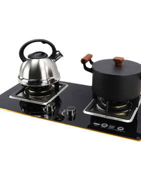 样板间厨房摆件仿真假煤气灶模型