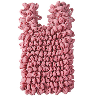 伸缩购物袋大容量皮包安检保护套随身便携魔术褶皱泡泡买菜袋子