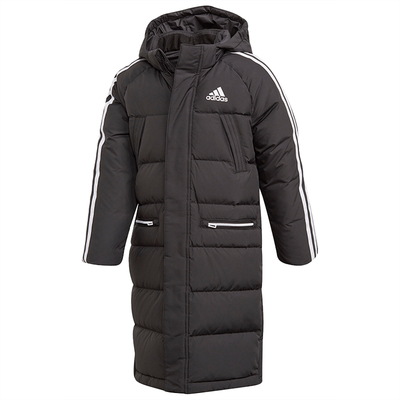 阿迪达斯儿童运动连帽羽绒服