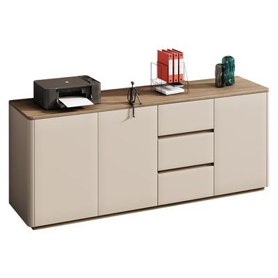 办公室桌边柜文件柜矮柜茶水柜