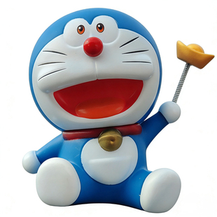 大号新款叮当猫手办公仔 可爱哆啦A梦男胖子车载汽车摆件车内饰品