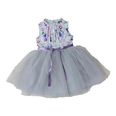 Babydoll女童背心裙印花夏季公主