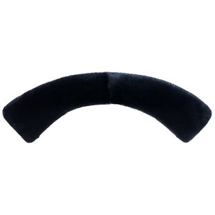 进口水貂毛领子男女通用翻领貂皮草大衣领羽绒服皮衣毛领单卖真毛