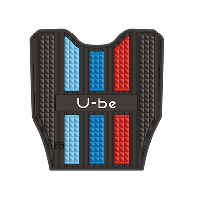 24款本田UBE脚垫电动车改装配件专用加厚脚踏垫五羊本田u-be脚垫