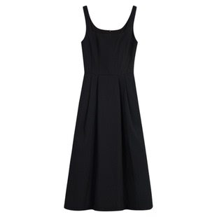 MULVAN 【现货7折】温柔女神 白色肌理感连衣裙女度假风吊带长裙