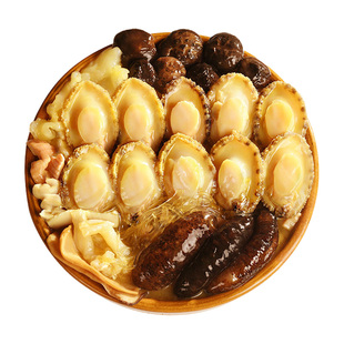 德叔鲍鱼佛跳墙加热即食官方旗舰店正品金汤大盆菜年夜饭年货礼盒