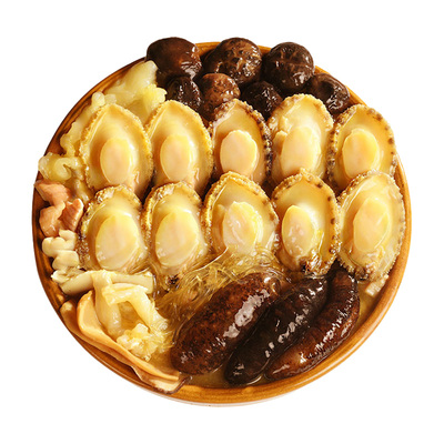 德叔鲍鱼佛跳墙加热即食官方旗舰店正品金汤大盆菜年夜饭年货礼盒