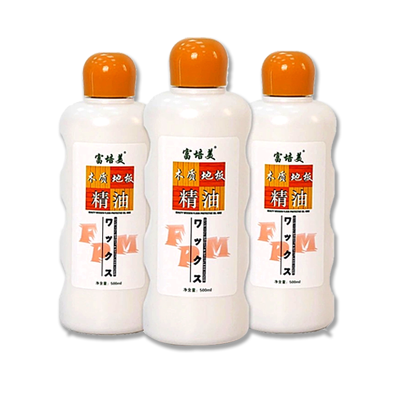富培美特灵木地板精油实木复合保养油液体蜡家用抛光家具打蜡椰油