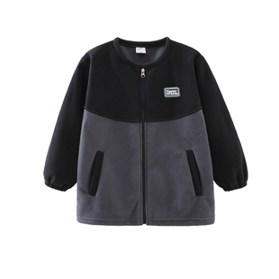 秋冬宝宝罩衣外穿洋气加绒校服羽绒服护衣女宝宝吃饭围裙防脏罩衫