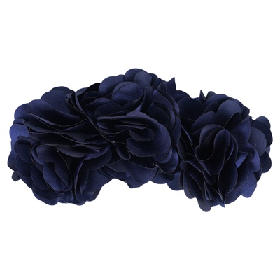 敲显白！宝石蓝花花香蕉夹