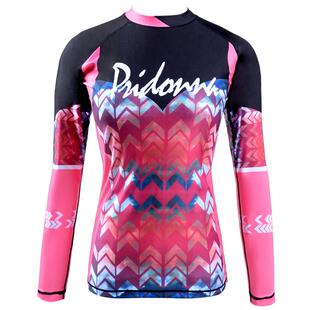 PRIDONNA亲子长袖泳衣女童分体泳装儿童浮潜水服沙滩防晒衣水母衣