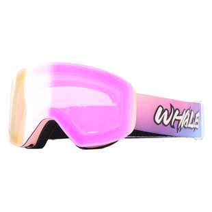 鲸鱼儿童滑雪镜双层眼镜学生登山护目滑雪镜防风雪镜儿童通用雪镜