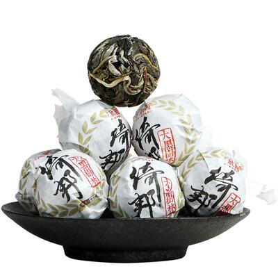 倚邦大黑山树林古树普洱生茶龙珠