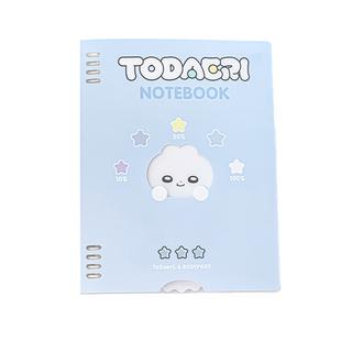 RosyPosy柔设兔代理转转活页本高颜值b5笔记本本子彩色内页日记本记事本学生作业登记本活页本外壳单词本