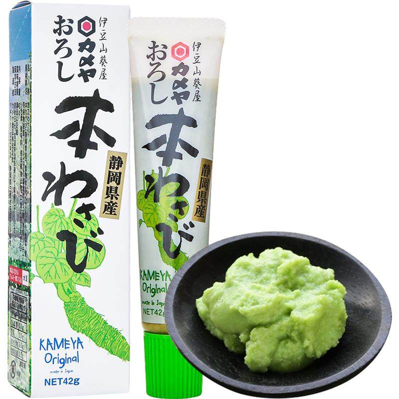 日本进口静冈伊豆山葵芥末味调味酱42g辣根青芥末膏酱鱼生料理
