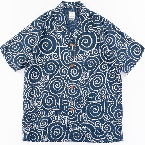 NIAOTU出品 22aw夏威夷短袖唐草衬衫宽松休闲衬衣 非 visvim dcdt