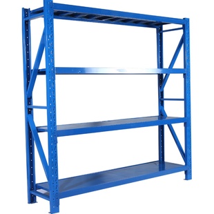 DM中型仓储货架仓库重型五金钢制家用储物收纳多层展示置物铁架子