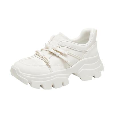 思加图蝴蝶岛老爹鞋厚底增高女鞋