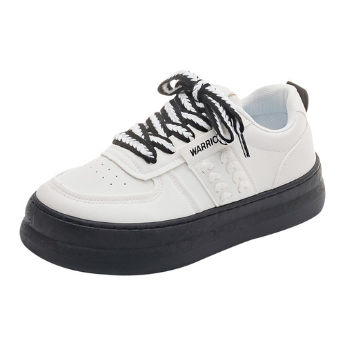 回力小白鞋女2025新款秋冬季厚底增高板鞋女百搭休闲运动板鞋子女