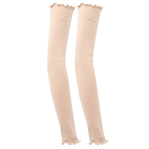 冰丝防晒袖套女手臂套袖夏季手套手袖冰袖莫代尔棉假袖子肉色护袖