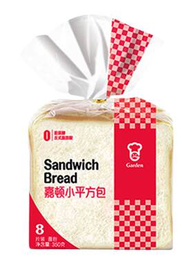 嘉顿三文治幼麦/小平方包
