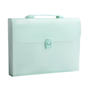 得力风琴包收纳包初中生专用大容量13层试卷包手提式文件夹多层小学生风情包文件袋a4卷子科目分类整理神器