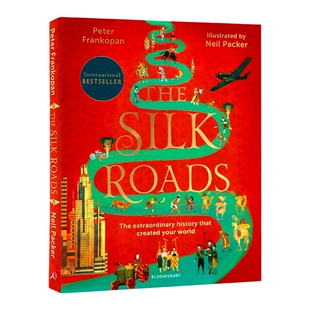 英文原版 The Silk Roads 丝绸之路 一部全新的世界史 新版插图版 英文版 进口英语原版书籍儿童图书