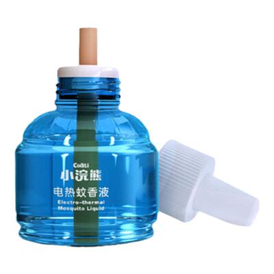 小浣熊电热蚊香液无味家用插电式驱蚊液体补充室内专用无烟无香装