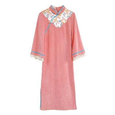 旗袍改良版年轻款威丝璐