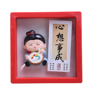 西安文创纪念品特产肉夹馍兵马俑秦俑冰箱贴陕西历史博物馆伴手礼