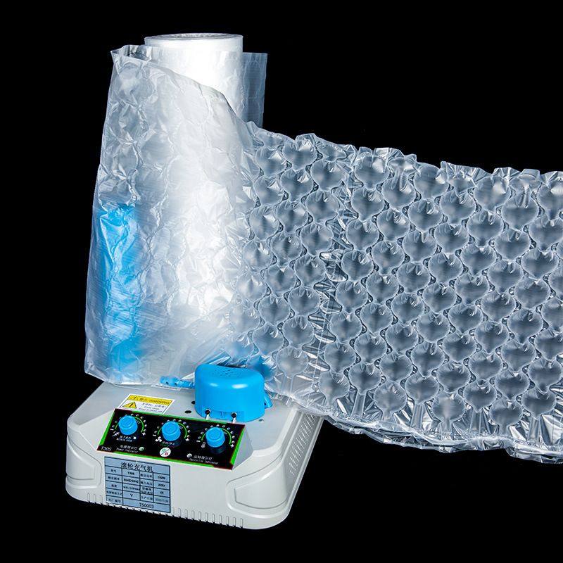 气垫机葫芦膜充气机填充袋防摔缓冲气泡袋打包小型滚轮充气机