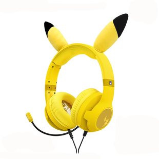 HORI任天堂switch有线耳机皮卡丘造型发箍头饰动漫可支持语音聊天