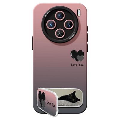 适用vivox200s手机壳ultra女款x90s保护套x80pro硅胶x70全包防摔x60高级50新款x100渐变vivo支架爱心pro+软外