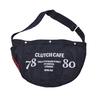 阿美咔叽CLUTCH联名黑帆布包