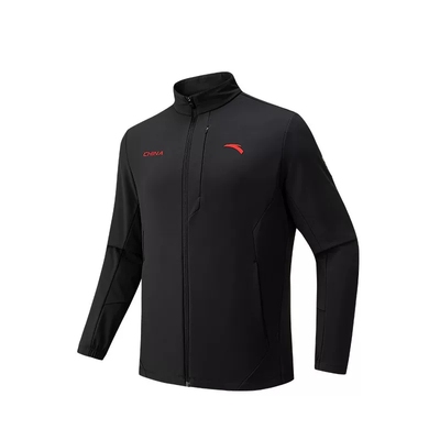 安踏轻暖绒保暖外套防风商务休闲