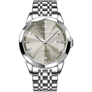 欧利时男士手表男款机械表正品牌名商务休闲防水腕表石英男表十大