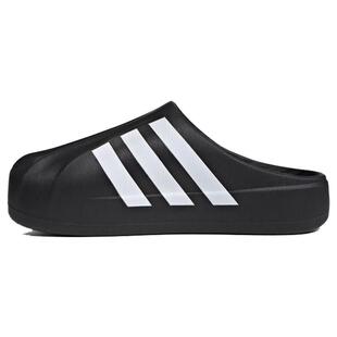 阿迪达斯三叶草拖鞋男鞋女鞋夏季新款包头厨师鞋贝壳头运动穆勒鞋