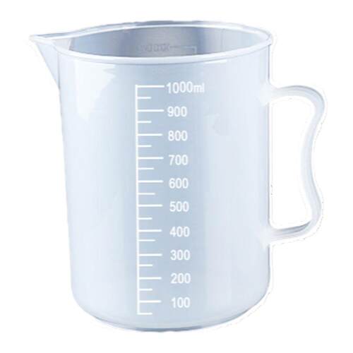 塑料烧杯100ml量筒小刻度杯250ml家用食品级钓鱼500ml带刻度量杯
