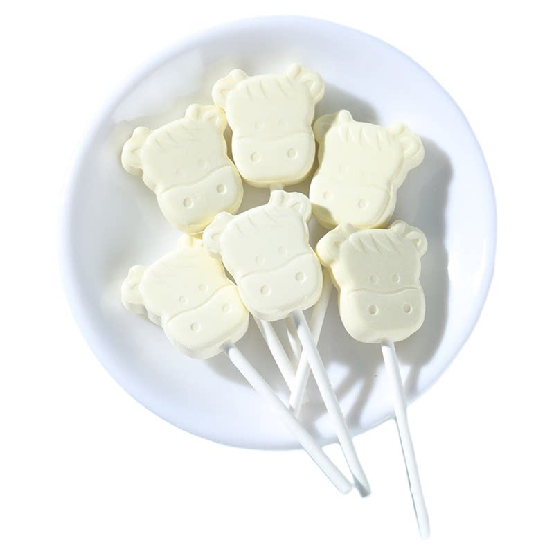 图腾牧场纯牛奶棒儿童零食独立包装内蒙古特产无蔗糖牛头奶棒60g