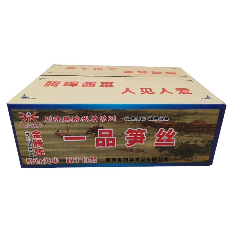 腾晖一品笋丝即食袋装竹笋干开袋即食红油香辣酱菜香脆笋下饭菜
