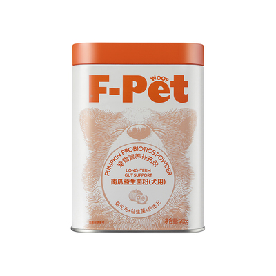 F-Petwoof南瓜益生菌粉剂