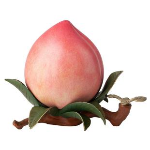 铜师傅《福寿》客厅桌面寿桃 仙桃 蟠桃铜摆件家居装饰品乔迁礼物