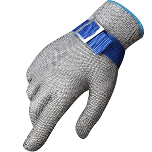 工业9级防割手套316不锈钢丝