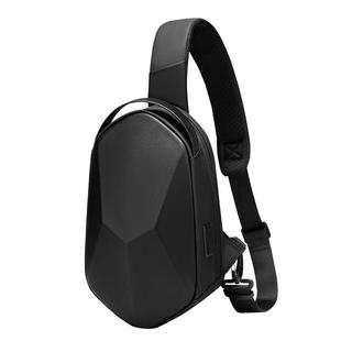 马可·莱登单肩斜挎包男士胸包切面立体塑形大容量运动潮流硬壳