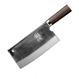 轴承钢锻打菜刀家用阳江刀具斩切刀厨师专用切片刀切菜两用砍骨刀