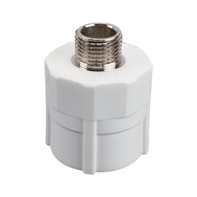 左圆右方PPR90度弯头水管配件