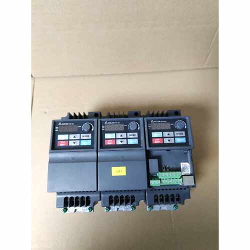 在线议价拆机台达750W变频器，型号VFD007EL43A，380V