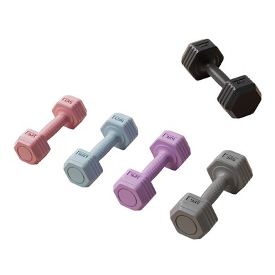 哑铃女士健身家用小哑铃2kg